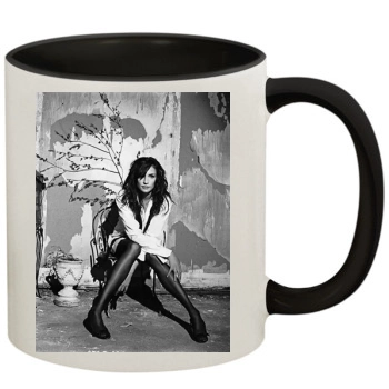 Famke Janssen 11oz Colored Inner & Handle Mug