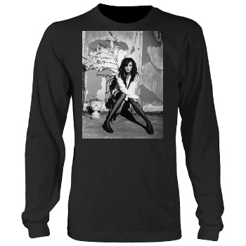 Famke Janssen Men's Heavy Long Sleeve TShirt