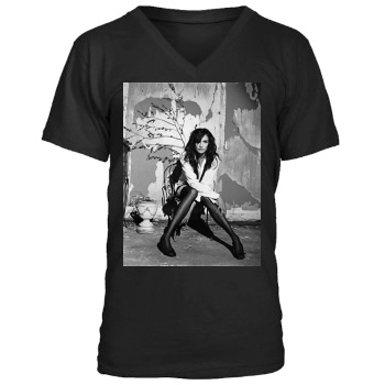 Famke Janssen Men's V-Neck T-Shirt