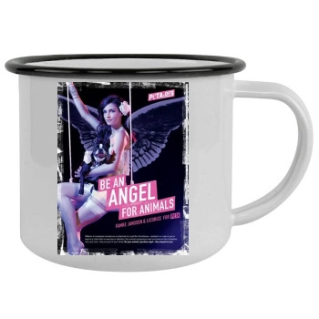 Famke Janssen Camping Mug