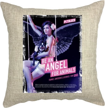 Famke Janssen Pillow