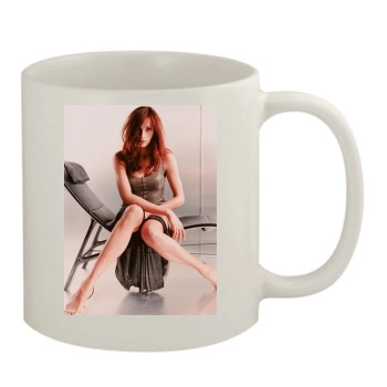 Famke Janssen 11oz White Mug