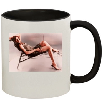 Famke Janssen 11oz Colored Inner & Handle Mug