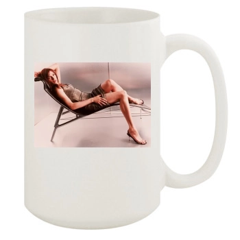 Famke Janssen 15oz White Mug