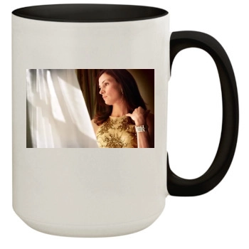 Famke Janssen 15oz Colored Inner & Handle Mug