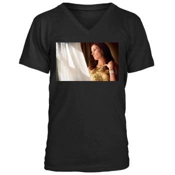 Famke Janssen Men's V-Neck T-Shirt