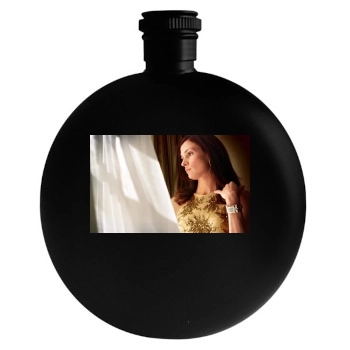 Famke Janssen Round Flask