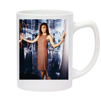 Famke Janssen 14oz White Statesman Mug