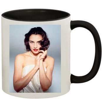 Famke Janssen 11oz Colored Inner & Handle Mug