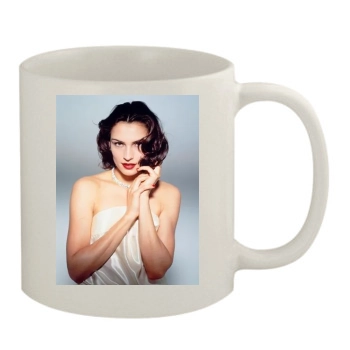 Famke Janssen 11oz White Mug