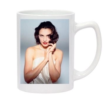 Famke Janssen 14oz White Statesman Mug