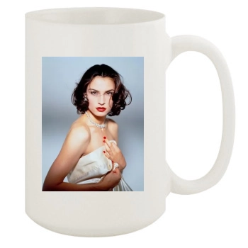 Famke Janssen 15oz White Mug