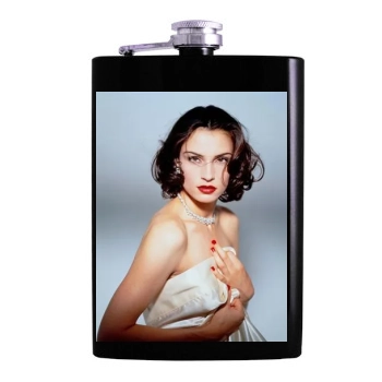 Famke Janssen Hip Flask