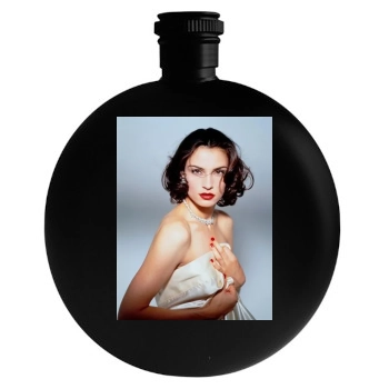 Famke Janssen Round Flask