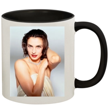 Famke Janssen 11oz Colored Inner & Handle Mug