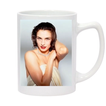 Famke Janssen 14oz White Statesman Mug