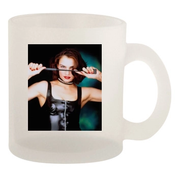 Famke Janssen 10oz Frosted Mug