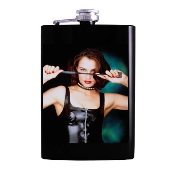 Famke Janssen Hip Flask