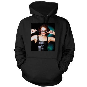 Famke Janssen Mens Pullover Hoodie Sweatshirt