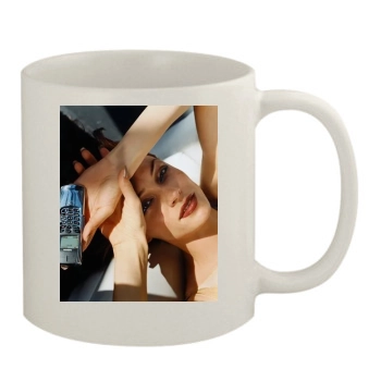 Famke Janssen 11oz White Mug