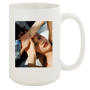 Famke Janssen 15oz White Mug