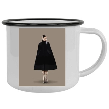 Famke Janssen Camping Mug