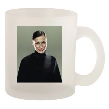 Famke Janssen 10oz Frosted Mug