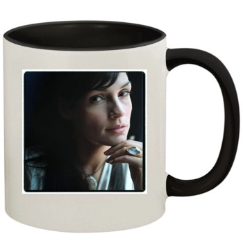 Famke Janssen 11oz Colored Inner & Handle Mug