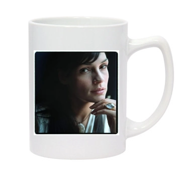 Famke Janssen 14oz White Statesman Mug