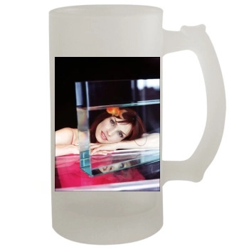 Famke Janssen 16oz Frosted Beer Stein