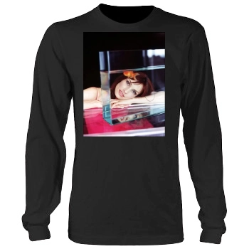 Famke Janssen Men's Heavy Long Sleeve TShirt