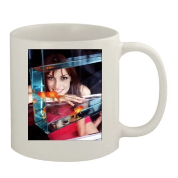 Famke Janssen 11oz White Mug