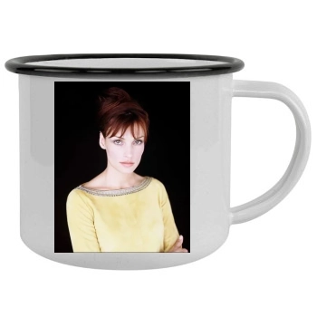 Famke Janssen Camping Mug