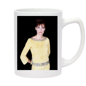 Famke Janssen 14oz White Statesman Mug