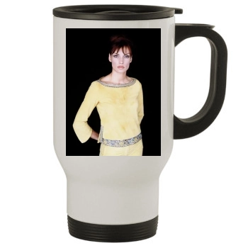 Famke Janssen Stainless Steel Travel Mug