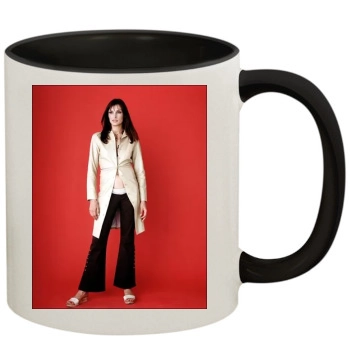 Famke Janssen 11oz Colored Inner & Handle Mug