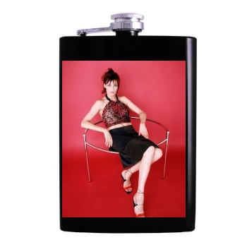 Famke Janssen Hip Flask