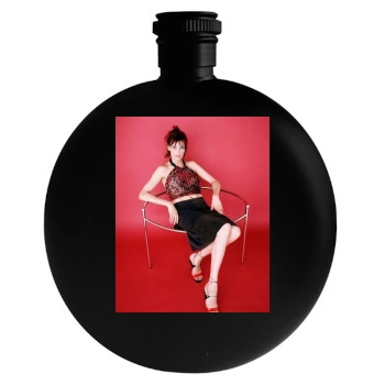 Famke Janssen Round Flask