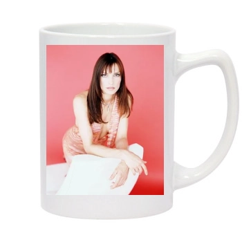 Famke Janssen 14oz White Statesman Mug