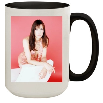 Famke Janssen 15oz Colored Inner & Handle Mug