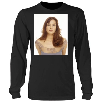 Famke Janssen Men's Heavy Long Sleeve TShirt