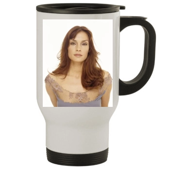 Famke Janssen Stainless Steel Travel Mug