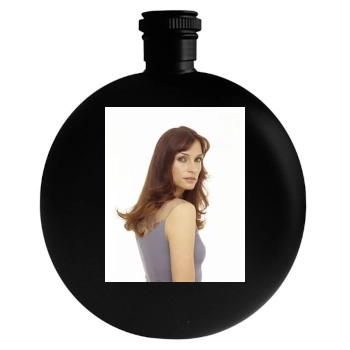 Famke Janssen Round Flask