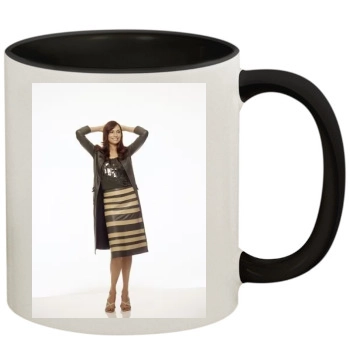 Famke Janssen 11oz Colored Inner & Handle Mug