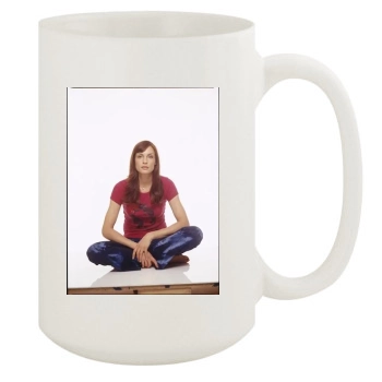 Famke Janssen 15oz White Mug