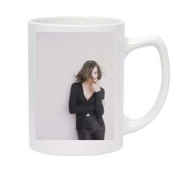 Famke Janssen 14oz White Statesman Mug