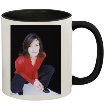 Famke Janssen 11oz Colored Inner & Handle Mug