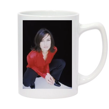 Famke Janssen 14oz White Statesman Mug