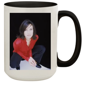 Famke Janssen 15oz Colored Inner & Handle Mug