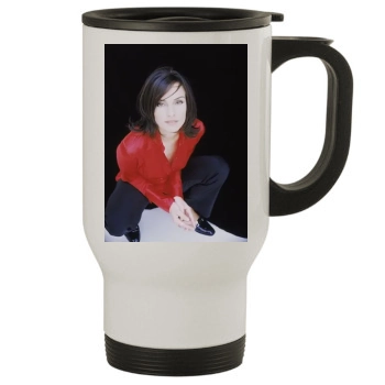 Famke Janssen Stainless Steel Travel Mug